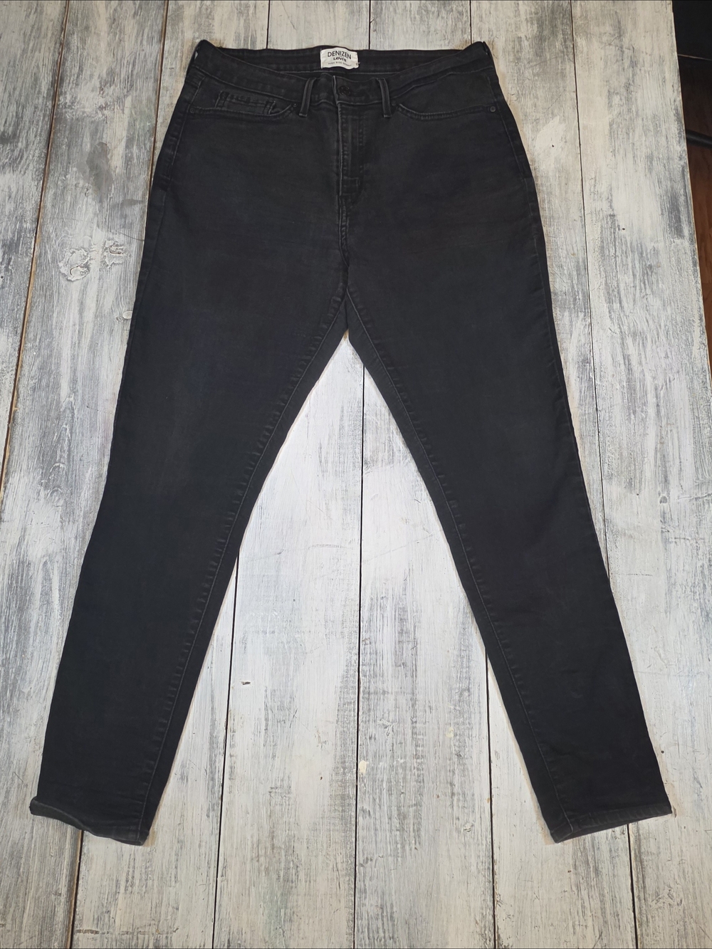 Denizen from Levi's Women's Black High Rise Skinny Jeans 33x30
